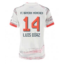 Bayern Munich Luis Diaz #14 Uit tenue Dames 2025-26 Korte Mouw